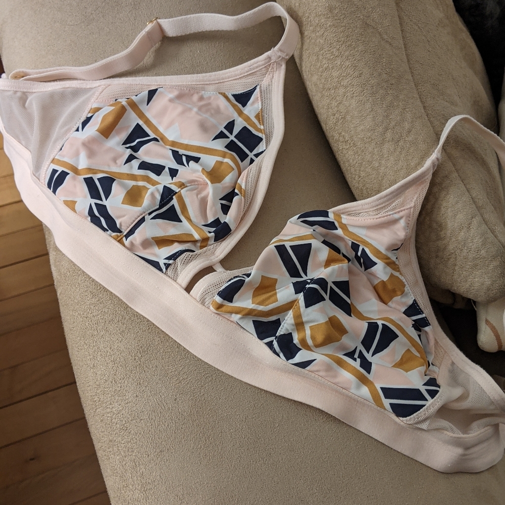 Art deco busty bralette